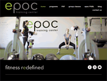 Tablet Screenshot of epoctrainingcenter.com